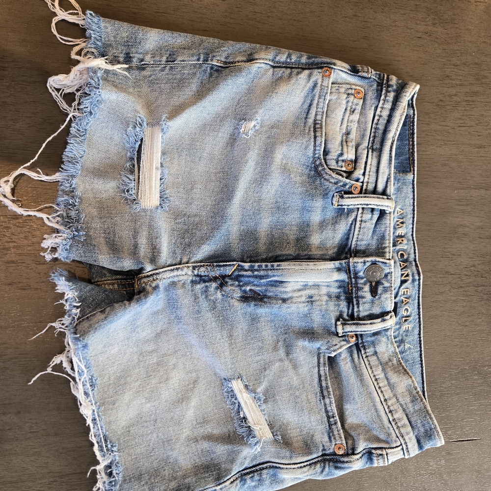 American Eagle Outfitters Blue Denim Shorts